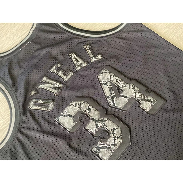 Camiseta Los Angeles Lakers Kobe Bryant #34 Swingman Mitchell & Ness 1996-97 Negro